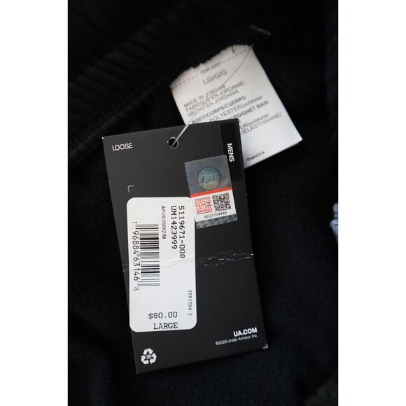 Under Armour Men's Sz L Black USC Gamecocks Armour Fleece Collegiate Joggers - Picture 6 of 10